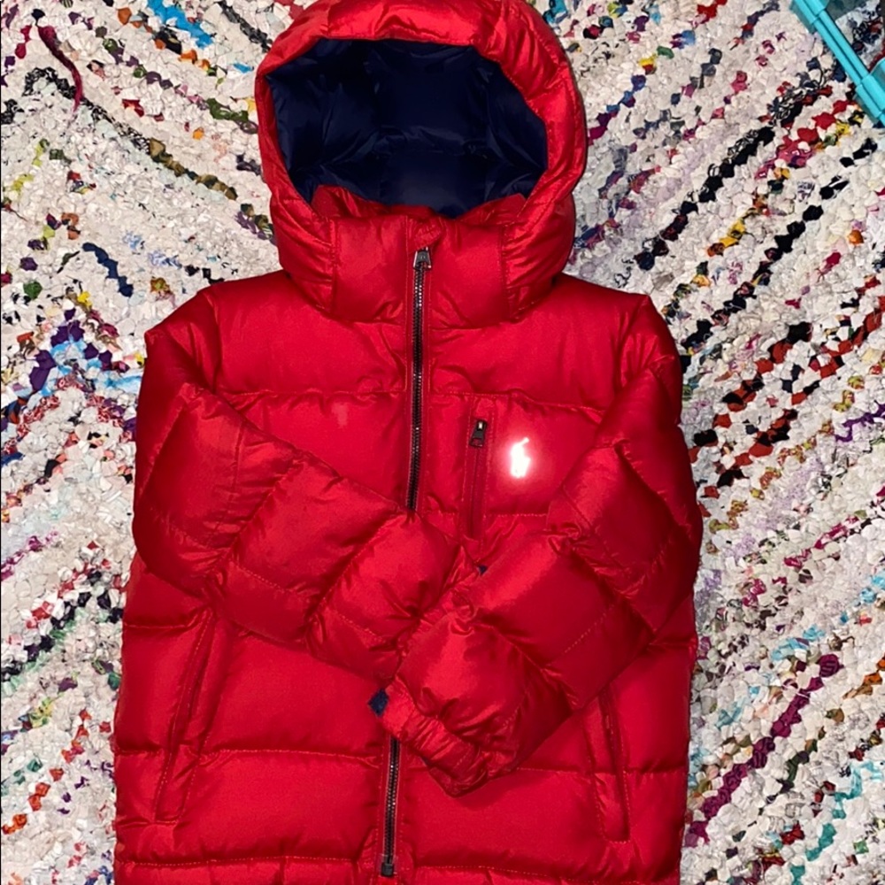 POLO RALPH LAUREN KIDS PUFFER COAT JACKET